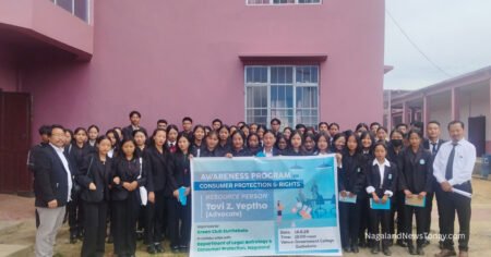 Consumer rights awareness program at Zunheboto Government College