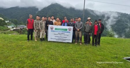 Satoi Connect eco-tourism sensitization program in Zunheboto.