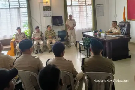 Shri Krodi Rhetso Assumes Charge as SP Kohima