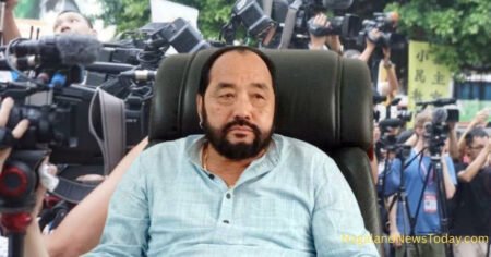 RANPO press statement defending Nagaland Deputy CM Y. Patton over border criticism.