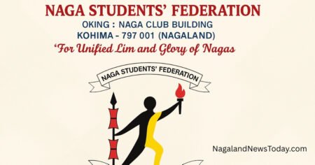 Naga Students’ Federation logo for the 31st NSF Conference in Tseminyu, symbolizing unity, leadership, and indigenous rights in Nagaland.