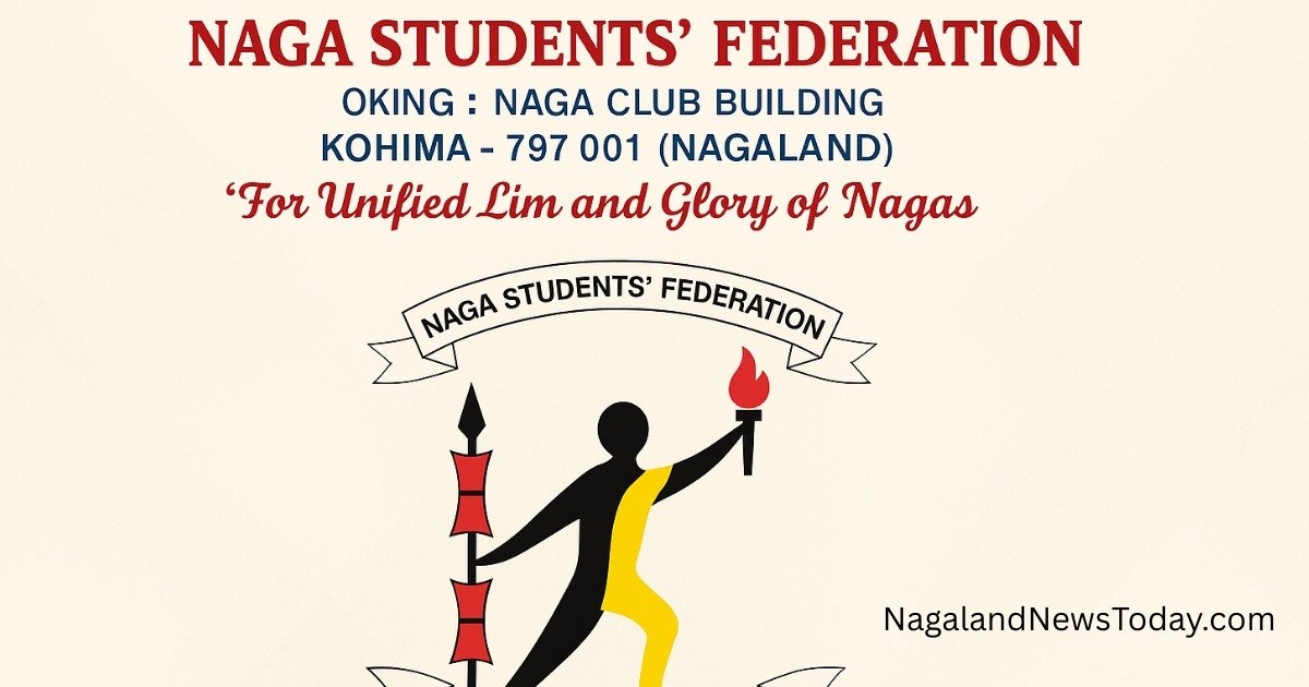 Naga Students’ Federation logo for the 31st NSF Conference in Tseminyu, symbolizing unity, leadership, and indigenous rights in Nagaland.