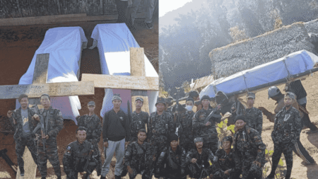 NSCN-K Cadres Killed in Myanmar Mortar Attack NSCN-K cadres killed in Myanmar mortar attack at Pangsau