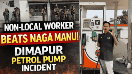 Dimapur petrol pump incident at Purana Bazar as police respond after fuel dispute turns violent